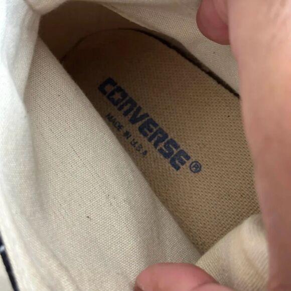 Vintage Made In USA Converse All Star Chuck Taylor High Sneakers Size 11.5 - Picture 7 of 7